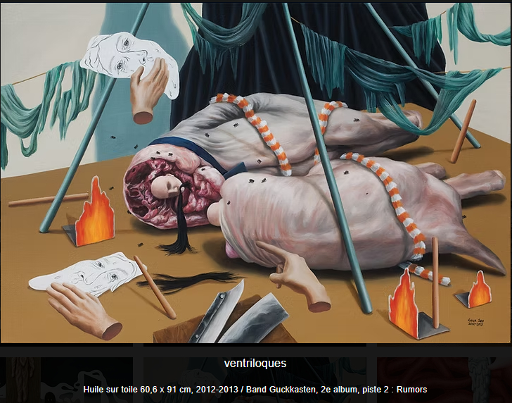 Illustration de Rumeur par l'artiste Seo Go-un