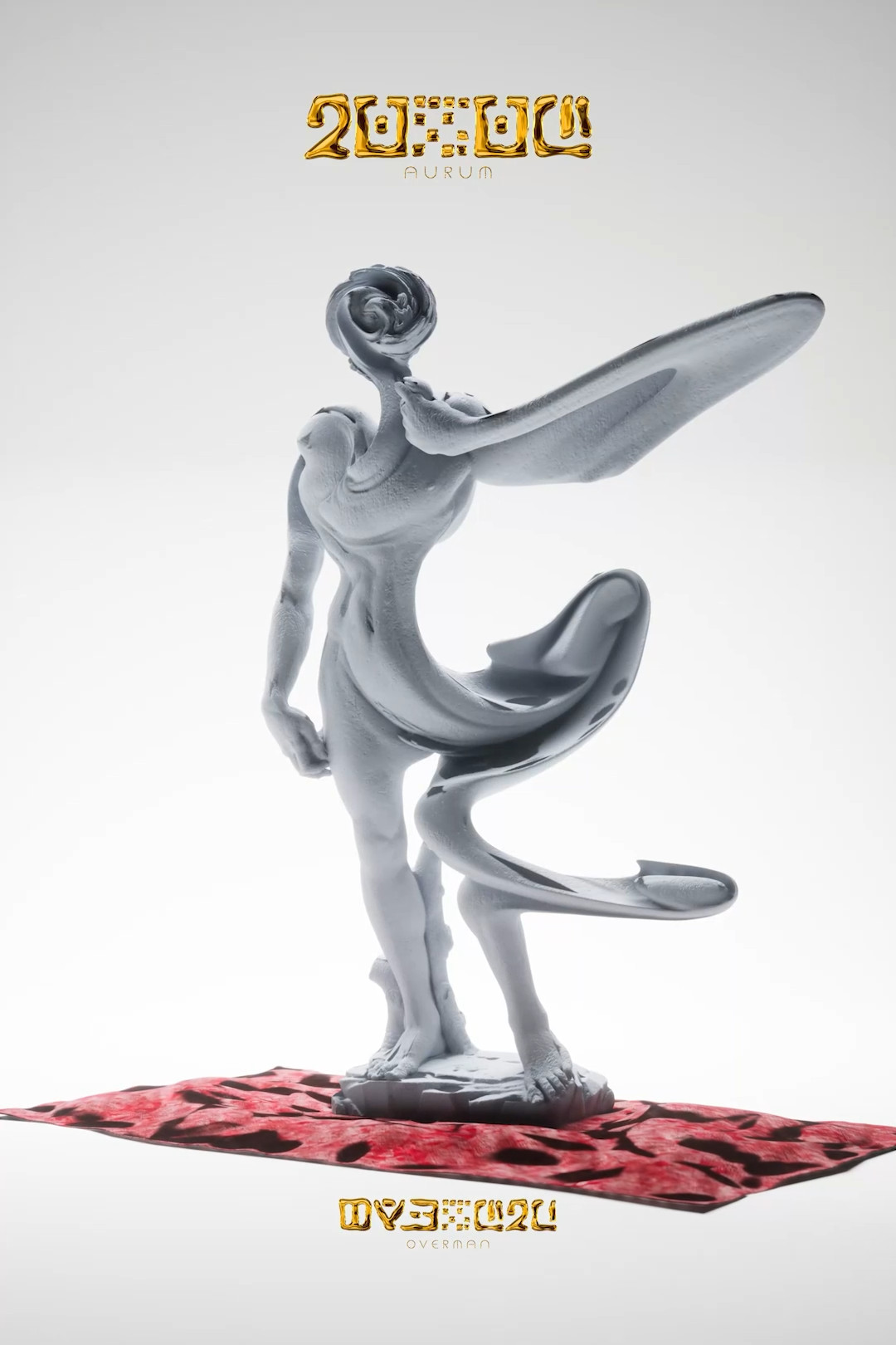 Sculpture représentant  Overman
